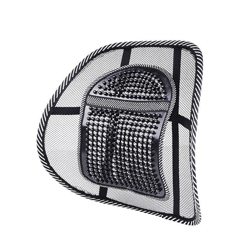 AXEN LumbarEase ergonomic lumbar support cushion designed for back pain relief, ideal for fitness and posture improvement.