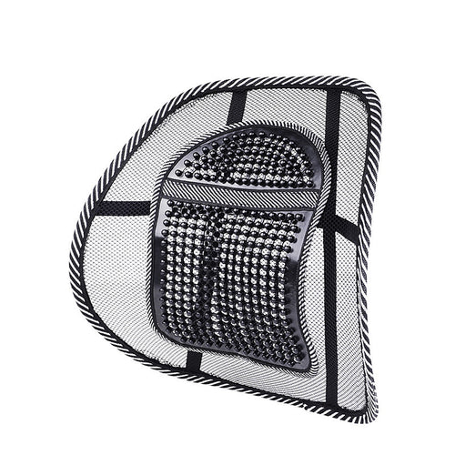 AXEN LumbarEase ergonomic lumbar support cushion designed for back pain relief, ideal for fitness and posture improvement.