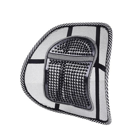 AXEN LumbarEase ergonomic lumbar support cushion designed for back pain relief, ideal for fitness and posture improvement.