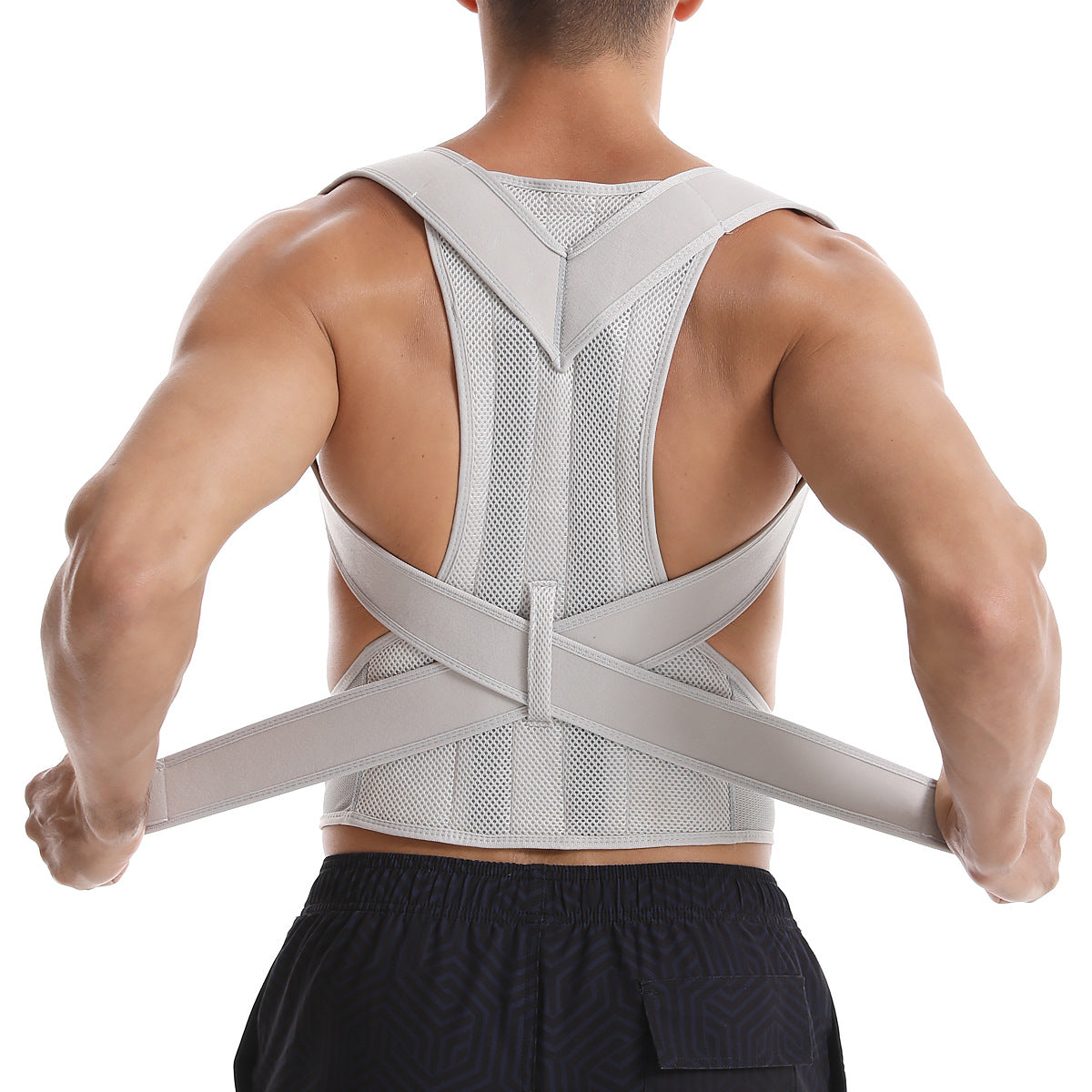 AXEN PostureAlign™ back posture corrector for improved spinal alignment and support during fitness activities.
